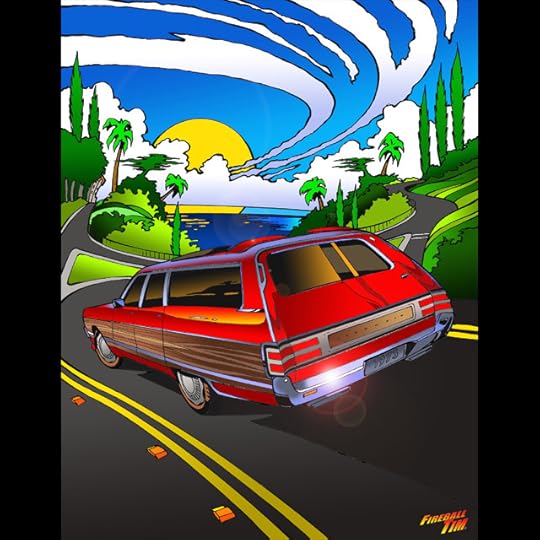 Chrylser Automotive Pop Culture Concept Art by Fireball Tim Garage