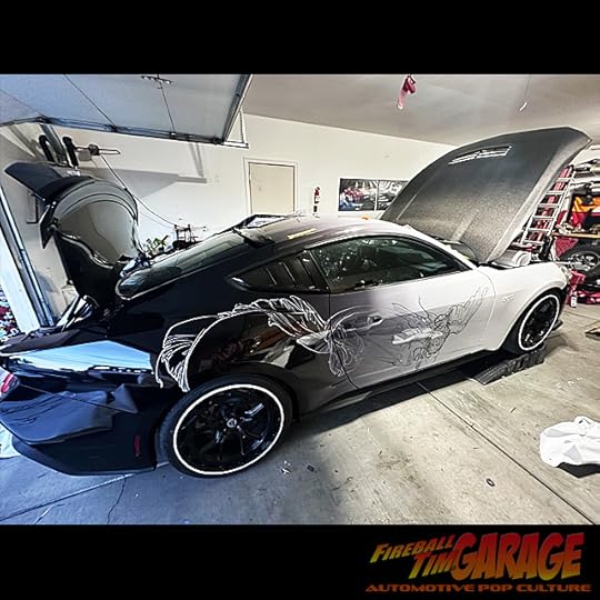 Automotive Pop Culture Concept Art by Fireball Tim Garage