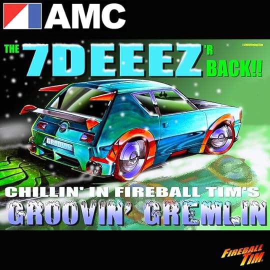 AMC Automotive Pop Culture Concept Art by Fireball Tim Garage