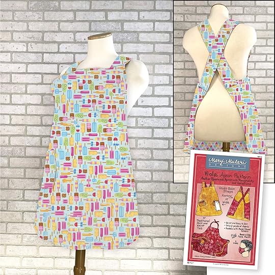 Mary Mulari's Viola Apron Pattern Available at Nancy Zieman Productions at ShopNZP.com