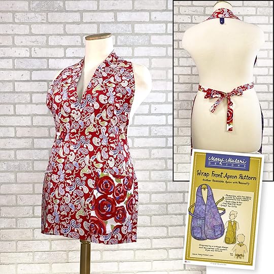 Mary Mulari's Wrap Front Apron Pattern Available at Nancy Zieman Productions at ShopNZP.com