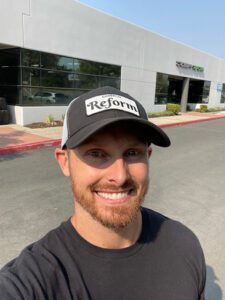 A photo of gym owner Eric Conner at CrossFit Reform.