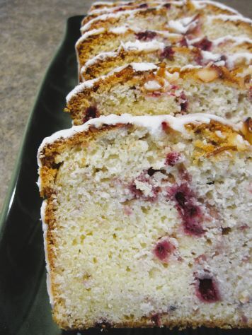 Bready or Not Original: Raspberry Frangipane Loaf Cake