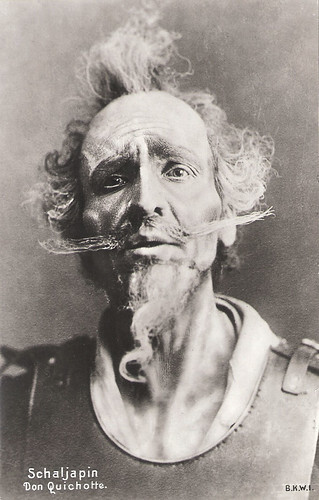 Feodor Chaliapin as Don Quixote