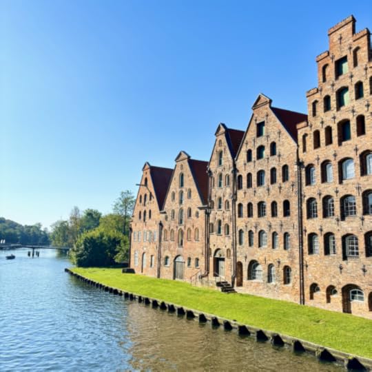 Die Salzspeicher an der Trave in Lübeck