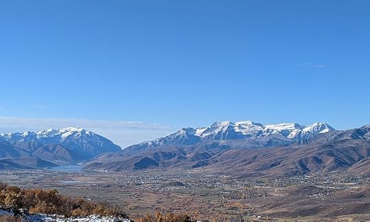 view of mountains and valley
