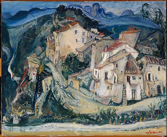 View of Cagnes (c. 1924-25) - Chaïm Soutine, Metropolitan Museum of Art, New York