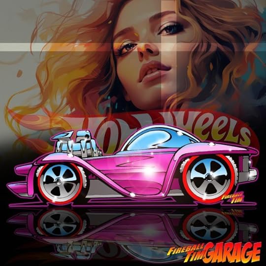 Beatnik Bandit Automotive Pop Culture Concept Art by Fireball Tim Garage