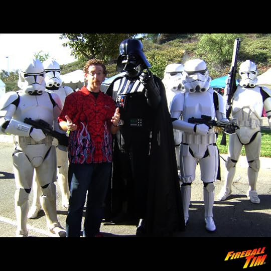 Darth Vader Automotive Pop Culture Concept Art by Fireball Tim Garage