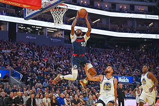 Los Angeles Clippers’ Derrick Jones Jr. (55) goes up for...