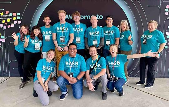Event organizers and volunteers at the Second Brain Summit