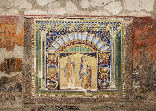 pompeii tourism site at risk - tiles