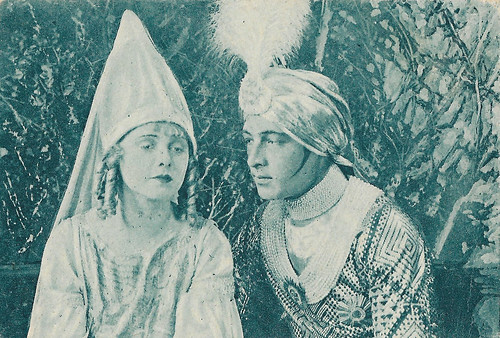 Rudolph Valentino and Wanda Hawley