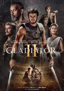 Gladiator 2 cover poster