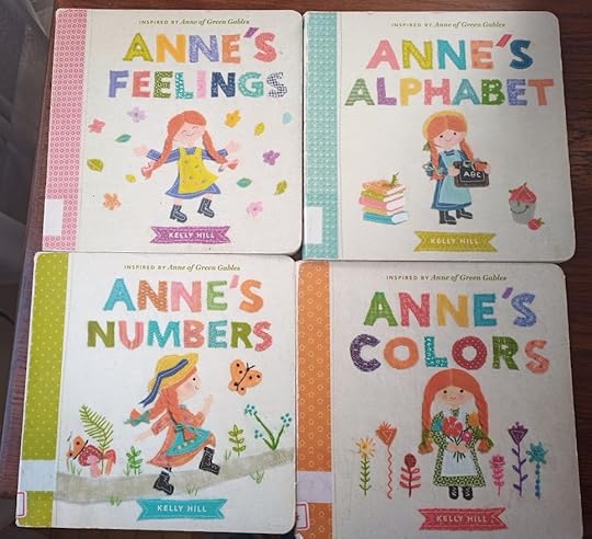 Four board books by Kelly Hill