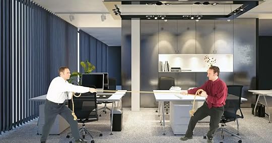 Competition in the workplace can get out of hand.