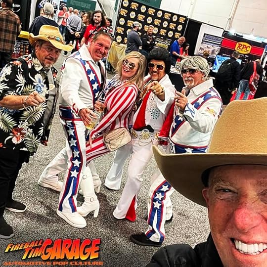 Evel Knievels Automotive Pop Culture Concept Art by Fireball Tim Garage