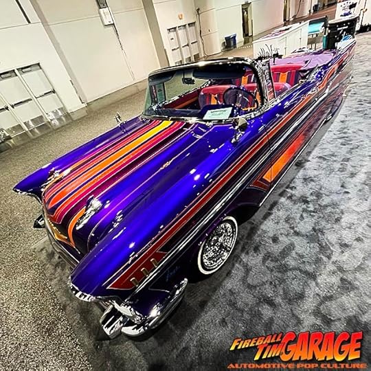 SEMA 2024 Automotive Pop Culture Concept Art by Fireball Tim Garage