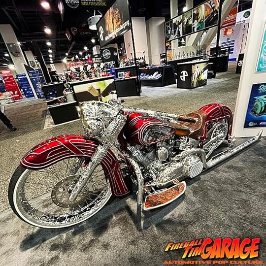 SEMA 2024 Automotive Pop Culture Concept Art by Fireball Tim Garage