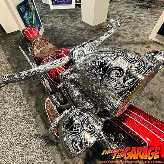 SEMA 2024 Automotive Pop Culture Concept Art by Fireball Tim Garage