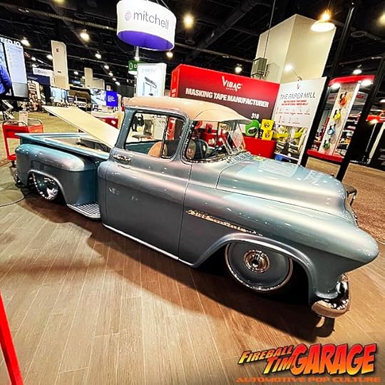 SEMA 2024 Automotive Pop Culture Concept Art by Fireball Tim Garage