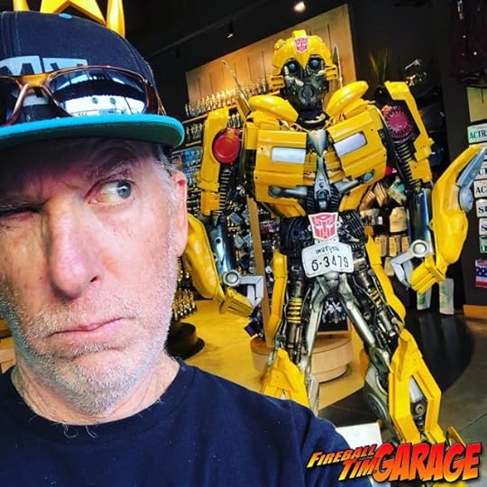 Transformers Automotive Pop Culture Concept Art by Fireball Tim Garage