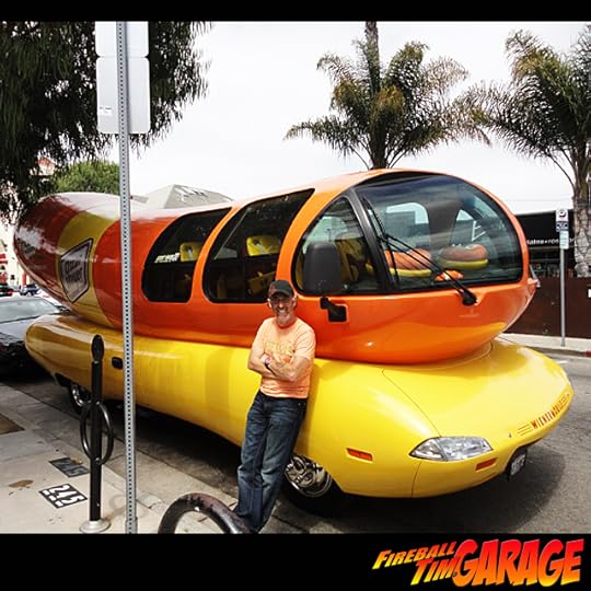 Weinermobile Automotive Pop Culture Concept Art by Fireball Tim Garage