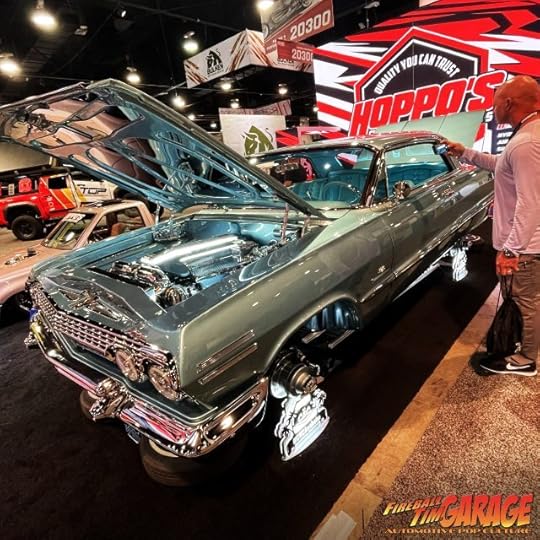 SEMA 2024 Automotive Pop Culture Concept Art by Fireball Tim Garage