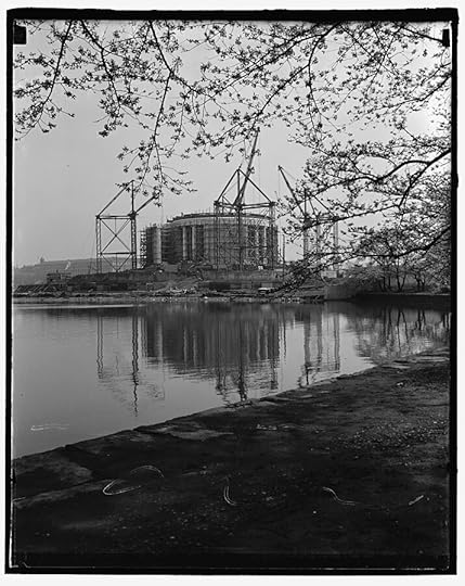 Jefferson Memorial under construction, Washington, D.C., 1940 (Library of Congress LC-DIG-hec-28499)