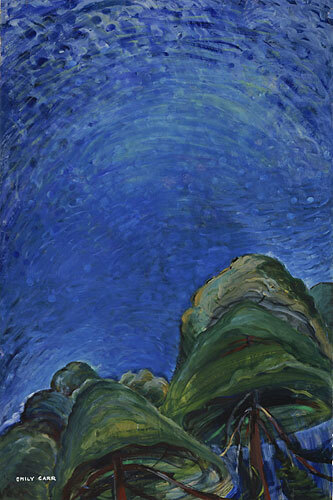 Above the Trees, by Emily Carr