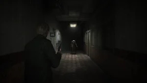Screenshot of game play from Silent Hill 2