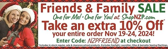 Friends & Family SALE Nov 19-24, 2024 at Nancy Zieman Productions at ShopNZP.com