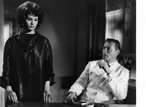 Senta Berger and Lex Barker in Frauenarzt Dr. Sibelius (1962)