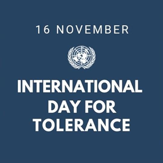 16 November, International Day for Tolerance, UN logo