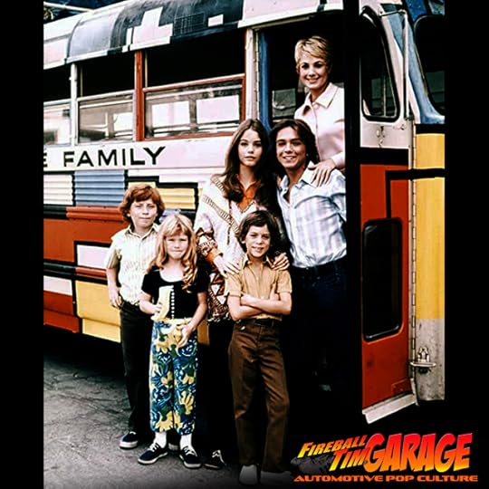 Partridge Bus Automotive Pop Culture Concept Art by Fireball Tim Garage
