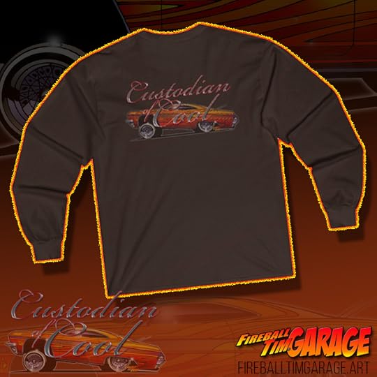 Custodian of Cool Automotive Pop Culture Concept Art by Fireball Tim Garage