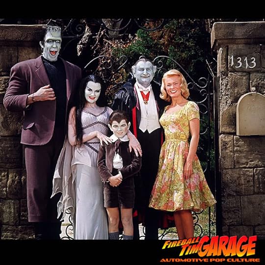 Munsters Automotive Pop Culture Concept Art by Fireball Tim Garage