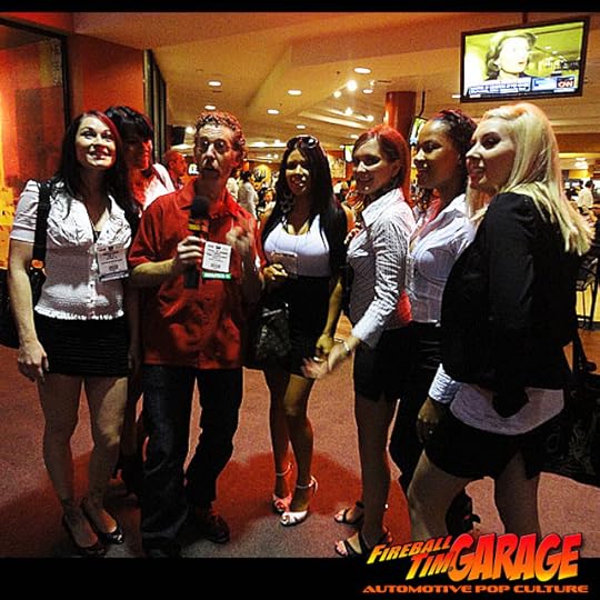SEMA Girls Automotive Pop Culture Concept Art by Fireball Tim Garage