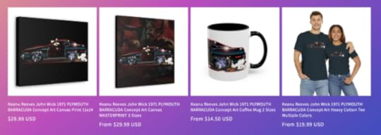 Automotive Pop Culture Concept Art by Fireball Tim Garage