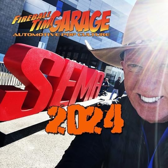 SEMA 2024 Automotive Pop Culture Concept Art by Fireball Tim Garage