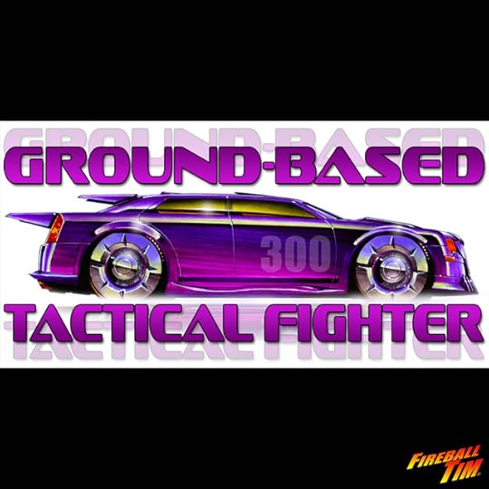 Chrysler 300 Automotive Pop Culture Concept Art by Fireball Tim Garage