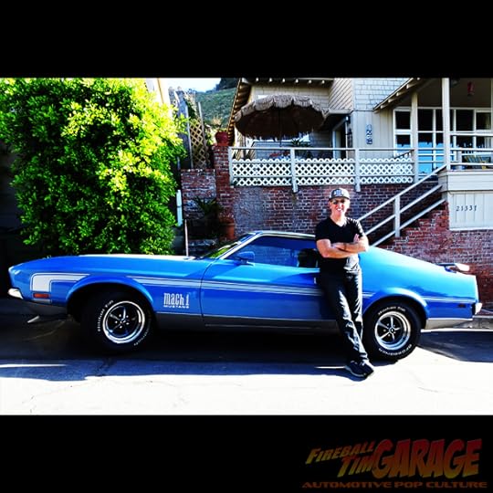 1971 Mustang Automotive Pop Culture Concept Art by Fireball Tim Garage