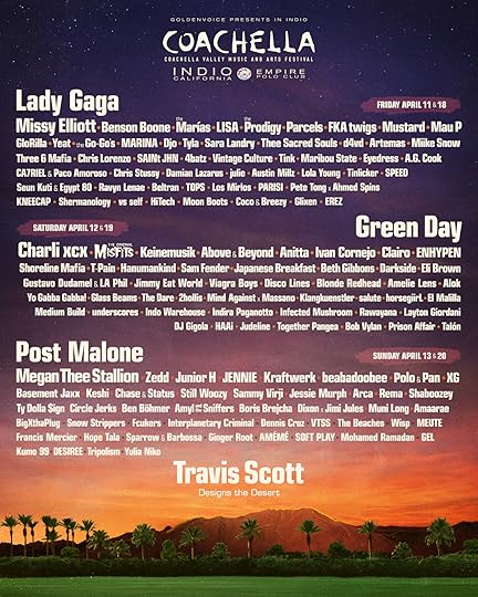 Coachella 2025 Lineup