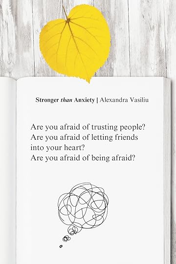 A thought-provoking poem from the bestselling book Stronger than Anxiety by Alexandra Vasiliu