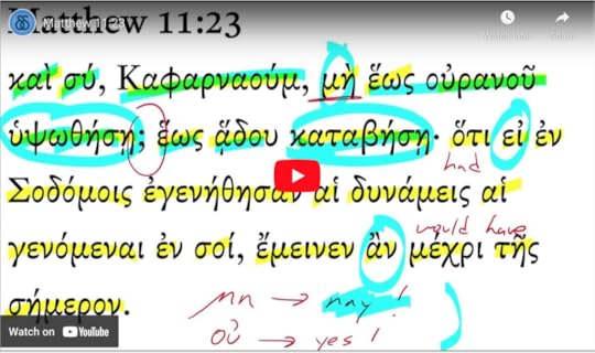 Matthew 11_23
