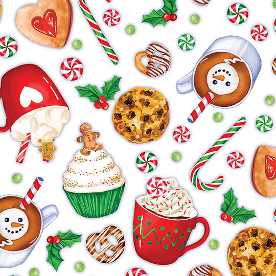 NEW! Sugar & Spice Fabric Collection by Nichole Decamp for Kanvas Studio by Benartex Designer Fabrics Now Available at ShopNZP.com