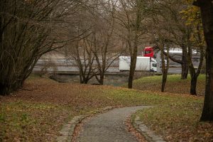 the last highway crossing on The Longest Way