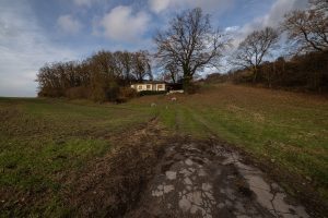 house overlooking the Weser