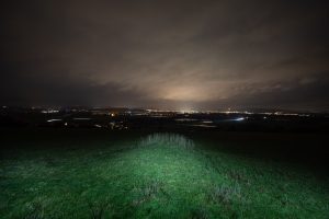 Bückeberg Reich Harvest Thanksgiving Festival memorial at night