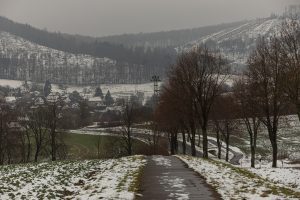 the winding road from Amelungsborn